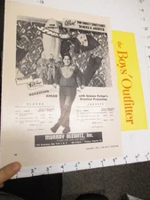 Tom Corbett Space Cadet 1950s ABC TV show rocket slacks jacket pants print ad