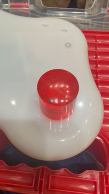 Zoundz Zizzle Interactive Sound Pieces Replacement Sculpture Red