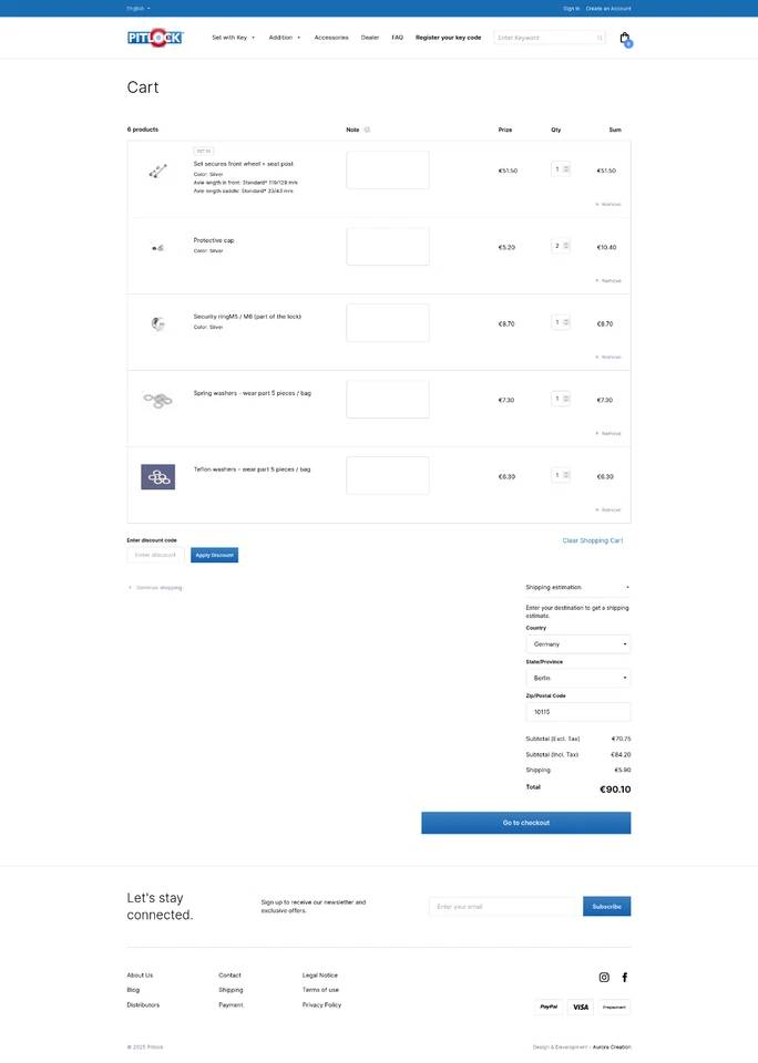 Pitlock Set 01 Schnellspanner Vorderrad + Sattelstütze + Schutzkappen + Ersatzteile - Bild 3 von 3