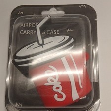 Waterproof Silicone Soda Cup AirPods Case Military Grade Protection Carabiner