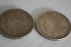 1921 morgan silver dollar lot of 2