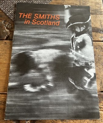 1985 THE SMITHS in Scotland ''Meat is Murder'' Concert Program MORRISEY