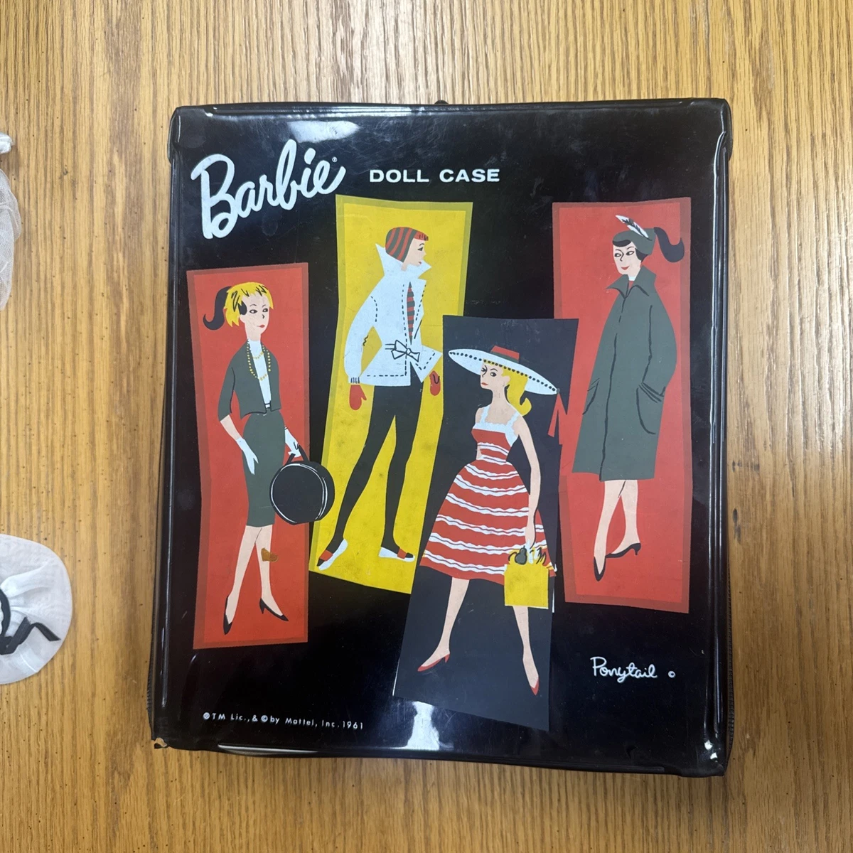 お値下げバービー 1961年 ビンテージ ドールケース 収納ケース黒 Black Barbie Case Indiana Vintage Barbie Cases for sale | eBay
