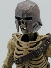 Mythic Legions Custom Painted Resin Retired Skeleton Head Four Horsemen