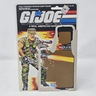 Rock & Roll 1989 G.I. Joe Full File Card Back Uncut Hasbro Vintage