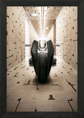 BMW Vision Next 100 Framed Wall Art Poster Canvas Print Picture