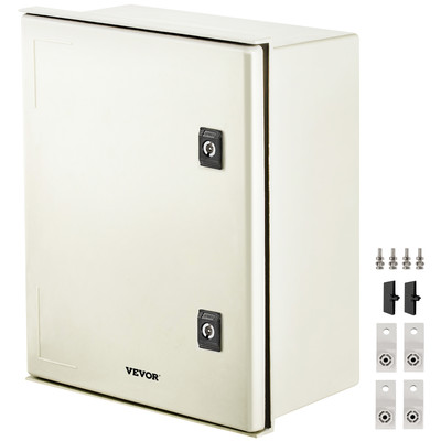 16x12x8'' Fiberglass Electrical Enclosure IP65 Wall Mount Junction Box