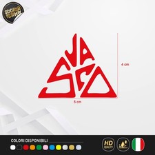 Adesivo Replica Vasco Rossi Triangolo Blasco in Vinile Prespaziato