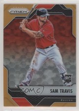 2017 Panini Chronicles Prizm Orange Prizm 303/399 Sam Travis #25 6t7