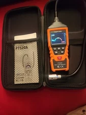 PT520A Natural Gas Detector, Gas Leak Detector with 17-Inch Gooseneck, Locati...