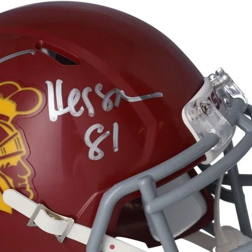 Minicasco de velocidad Riddell firmado por Marcus Allen USC Trojans con "Heisman 81" Insc Foto 4 de 4