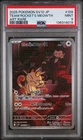 2025 POKEMON JPN SV10-GLORY OF TEAM ROCKET ART RARE TEAM ROCKET'S MEOWTH PSA 9