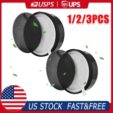 True HEPA Replacement Filters For Levoit LV-H132 Air Purifiers (1-3pcs)