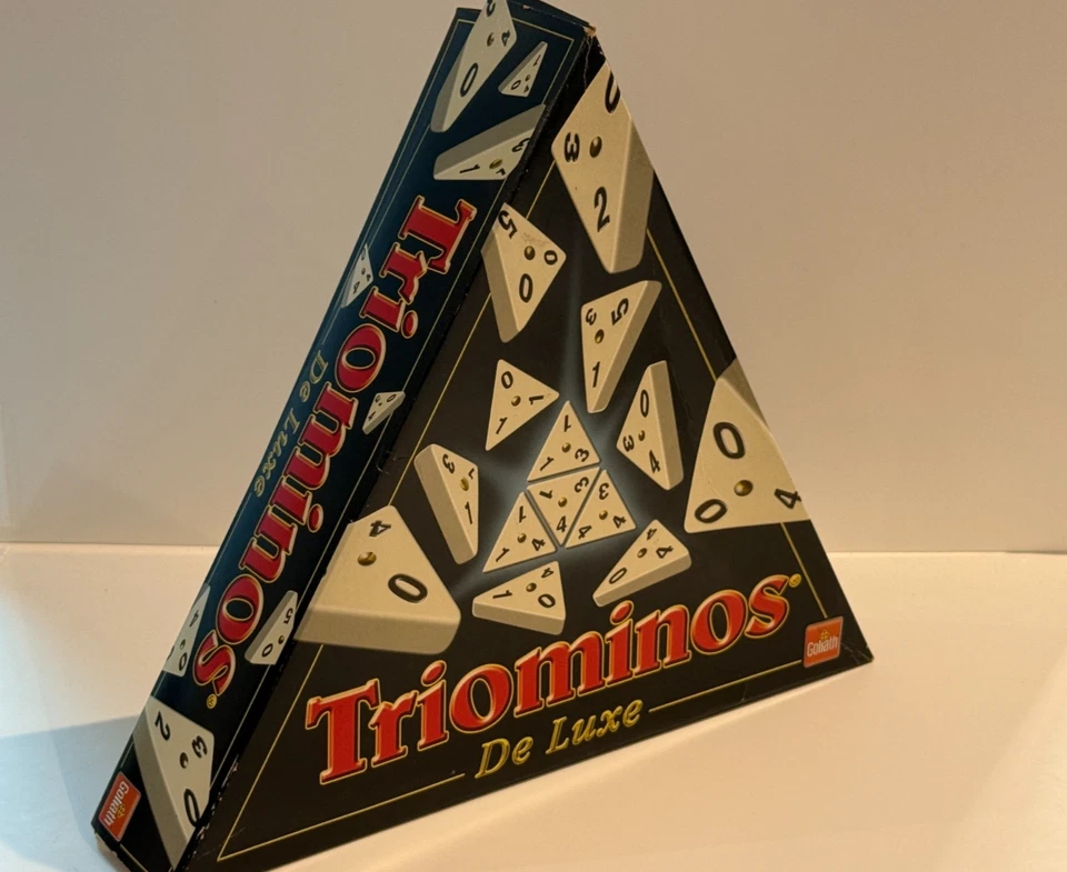 Triominos De Luxe - Goliath | Vintage 'Dominoes' Game | Complete | Fast Shipping - Image 3 of 4