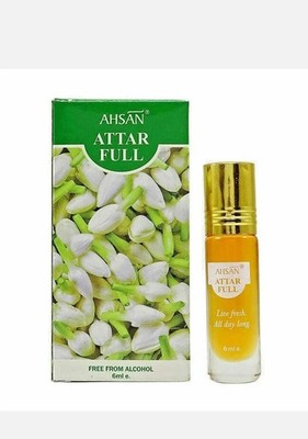 Ahsan Attar Full Fresh Natural Fragrance Perfume Attar Full Live Fresh - 6 ml