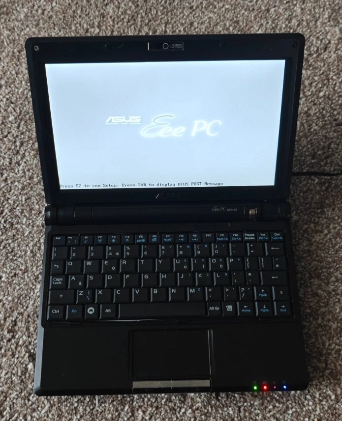 Asus eeePC 900 10.1'' Laptop Netbook Webcam Office SSD Working Cheap - Image 4 of 4