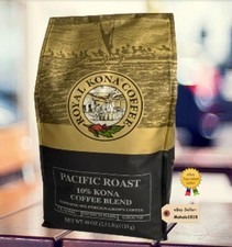 Royal Kona Coffee Blend Pacific Roast 10 Kona- Ground 40 oz. 2.5 lb Bag 1 bag 