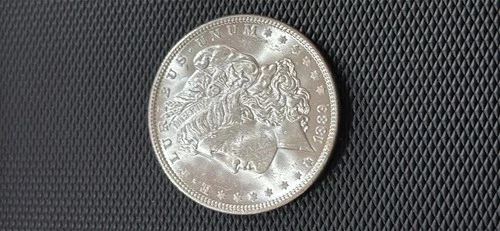 1889 Morgan Silver Dollar $1 Philadelphia Nice Luster US Coin AU/BU