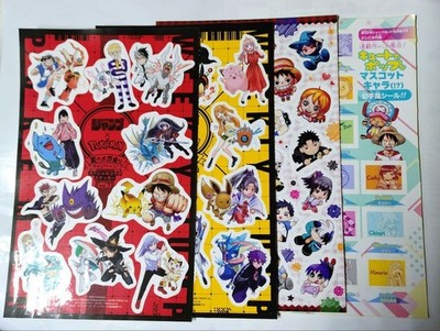 eBay Title (optimized, 80 chars max):Jump Smile: Jump x Pokemon Sticker Set