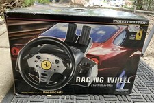 Sega Dreamcast Thrustmaster Ferrari Racing st...