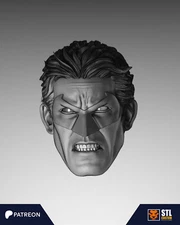 Hal Jordan Green Lantern v3 Parallax custom head for DC Comics action figures