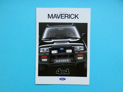 Brochure / Catalogue / Brochure - Ford Maverick - 2.4 and 2.7 TD - 07/93