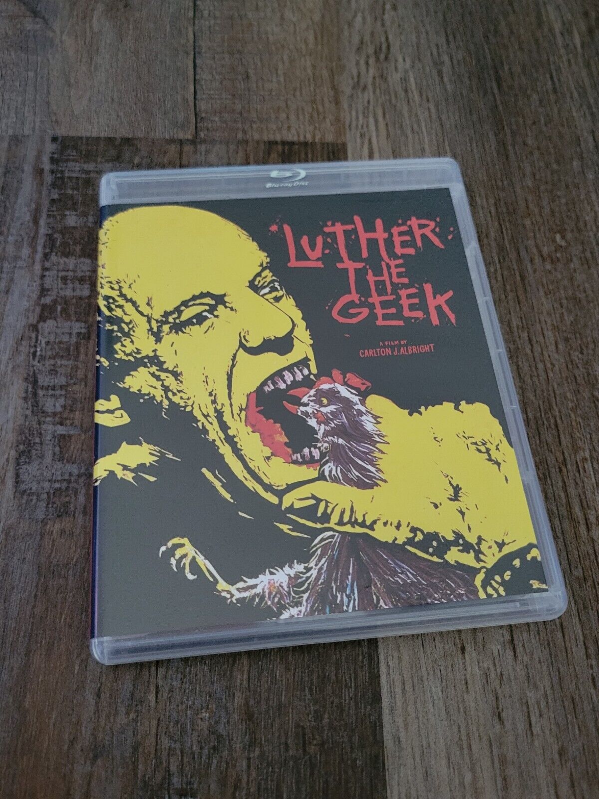 Luther the Geek DVD & Blu Ray Combo Used Mint Condition Vinegar Syndrome