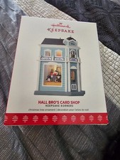 Hallmark Keepsake ornament 2017 Hall Bro's Card Shop
