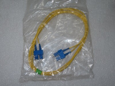 2M SC-SC Duplex 9/125 Singlemode Fiber Optic Patch Cable Cord Jumper- 86543