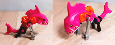 LEGO Fish Shark ANGRY Fishface Tubes ALIEN Magenta Wrong LEGS Arm TMNT Bad Guy