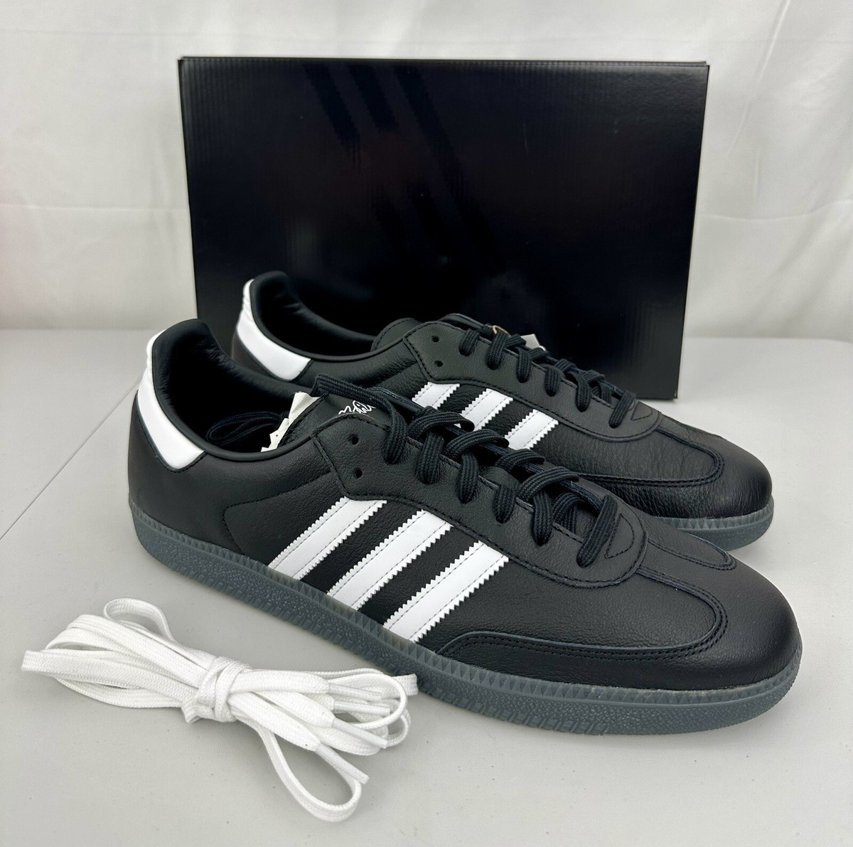 Size 13 M US - adidas Samba x F'ing Awesome Low Black White Size 13 M US - adidas Samba x F'ing Awesome Low Black White