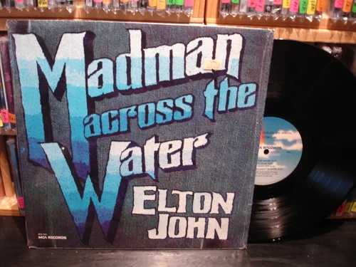 Elton John – Madman Across The Water ~ EX/EX Vintage  LP