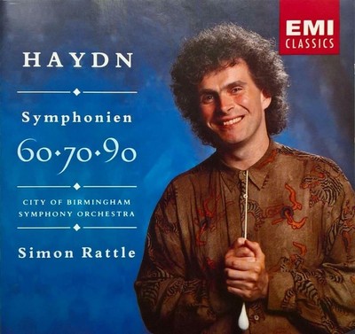 Haydn: Symphonies Nos 60, 70 & 90 Simon Rattle CD 1991 Free UK P&P Audio CD