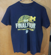 Michigan Wolverines Final Four 2018 T Shirt Adult Size M Collected Great Shape