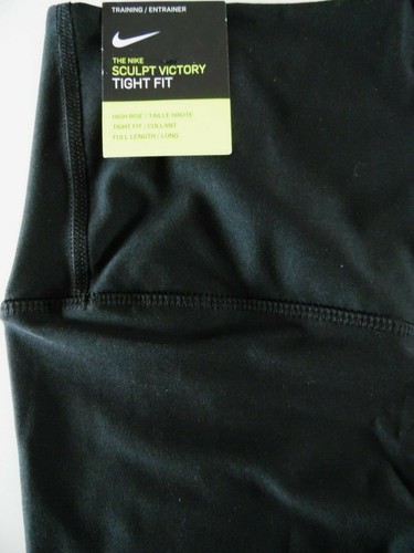 AR8127-010 Women's Nike Ohio State Sculpt Victory Tight Fit High Rise 8/8 Pant S - Picture 8 of 11