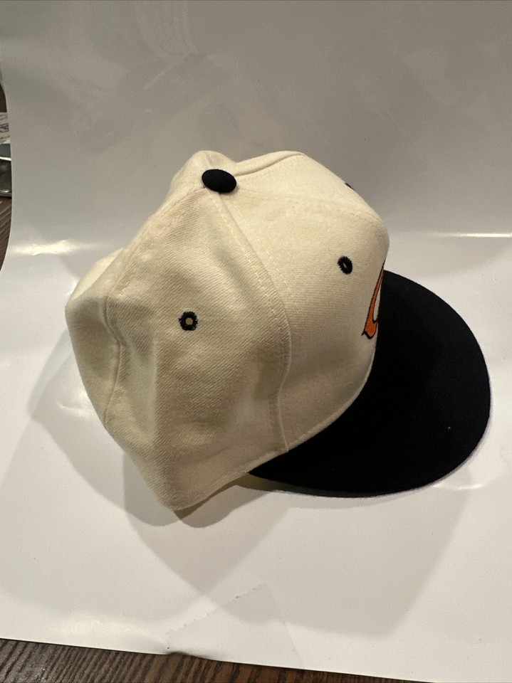 Vintage Chicago Bears Fitted Hat New Era Pro Model 100% Wool Size 7 1/2 ...