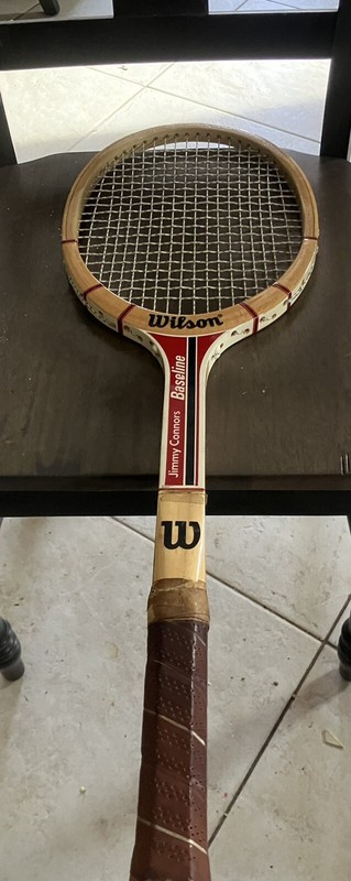 wilson tennis racket jimmy connets 