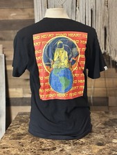 Billionaire Boys Club T-Shirt Men's LG Black Graphic T Shirt Heart Mind USA Made