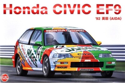 NuNu PN24021 Maßstab 1:24 Honda Civic EF9 Gruppe A sponsored by JACCS 1992