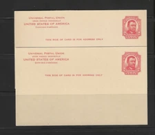 New Small Pack of 2 UX25 U. S. Mint Postal Cards