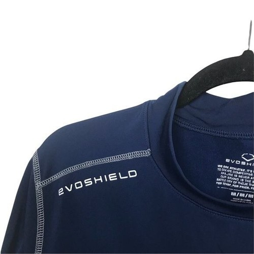 EvoShield Blue Long Sleeve Athletic Top Medium - Picture 9 of 10