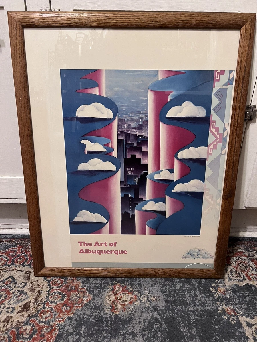 Large Framed Vintage Posters