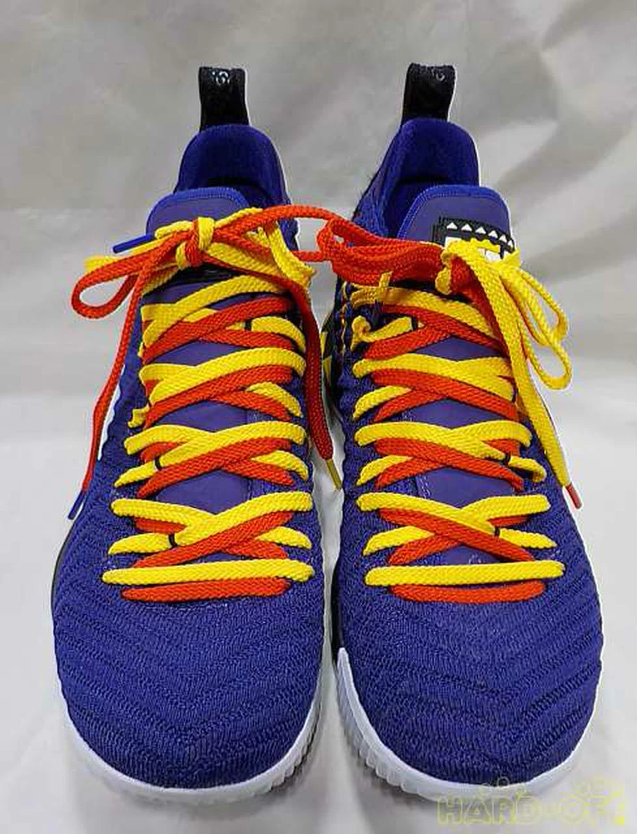Nike lebron 16 yellow hot sale