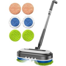  Electric Spin Floor Mop with  Headlights Lon...