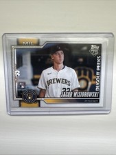 2026 Topps Series 1 Celebration Jacob Misiorowski RC Dugout Peeks SSP #10 MIL