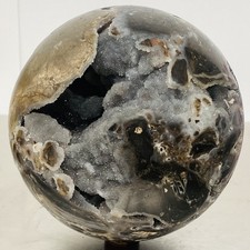 Natural sphalerite crystal cave quartz Sphere healing ball Specimen 11960G