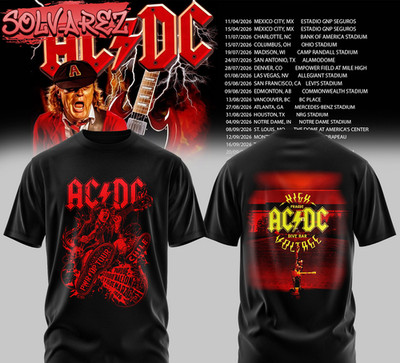 A-C-D-C Power Up Tour 2026 Rock Band All Over Print Shirt 2026