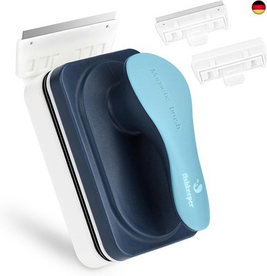 fishkeeper 2-in-1 Aquarium Reinigung Magnetbürste, Aquarium Magnet 
