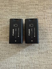 PAIR of genuine Canon BP-955 Li-Ion Camcorder Batteries in working order