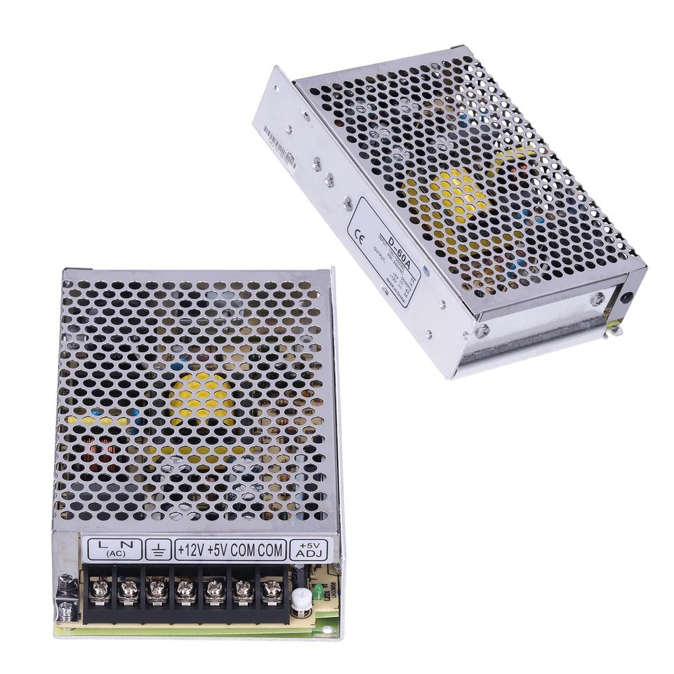 BERM Schaltnetzteil Dual-Ausgang DC 5 V/4 A 12 V/3 A Eingangsspannung - Bild 4 von 4